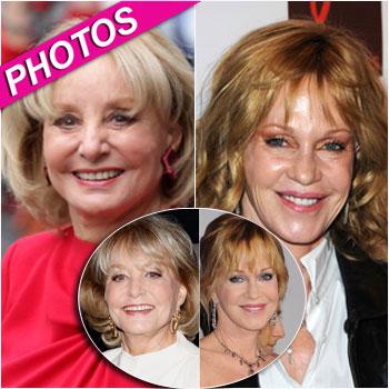 Melanie Griffith & Barbara Walters Have ‘Last Straw’ Plastic Surgery ...