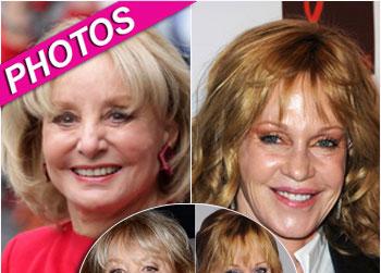 //barbara walters melanie griffith face fame broad