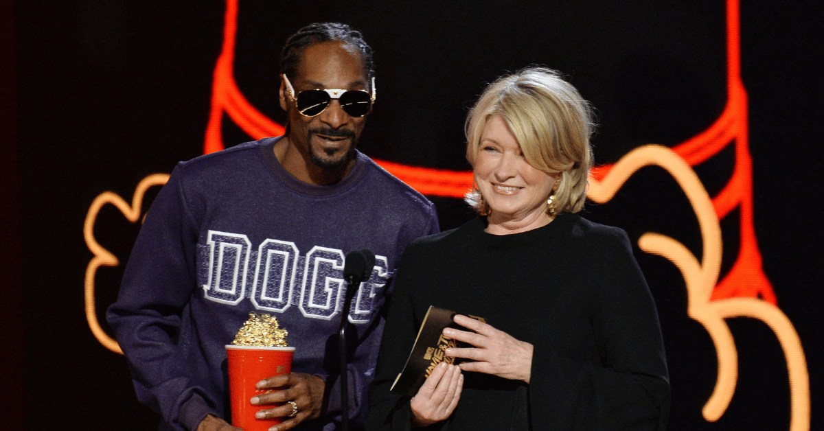 Photo of Martha Stewart and Snoop Dogg