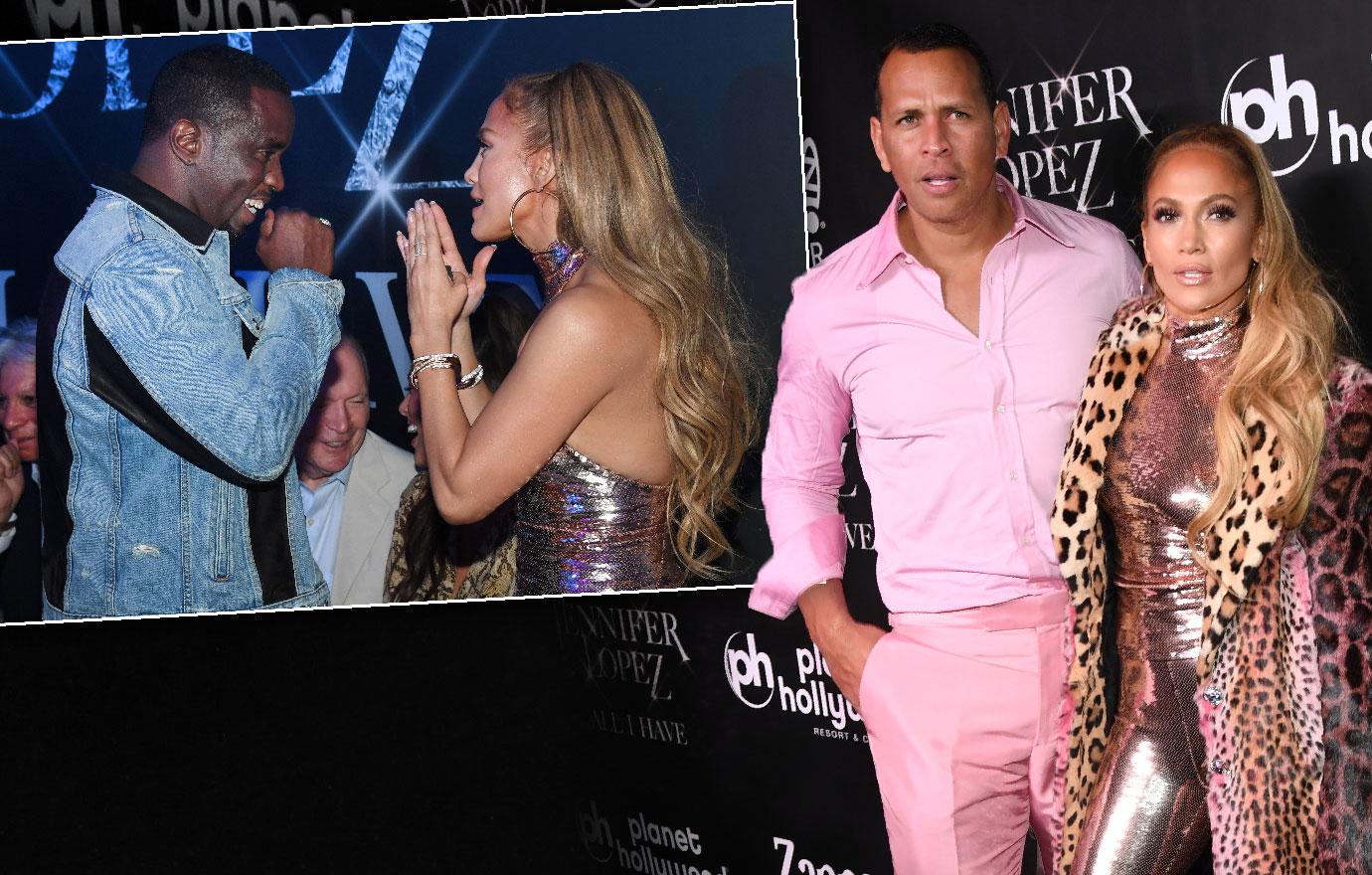 Jennifer Lopez Serenades former Boyfriend Diddy