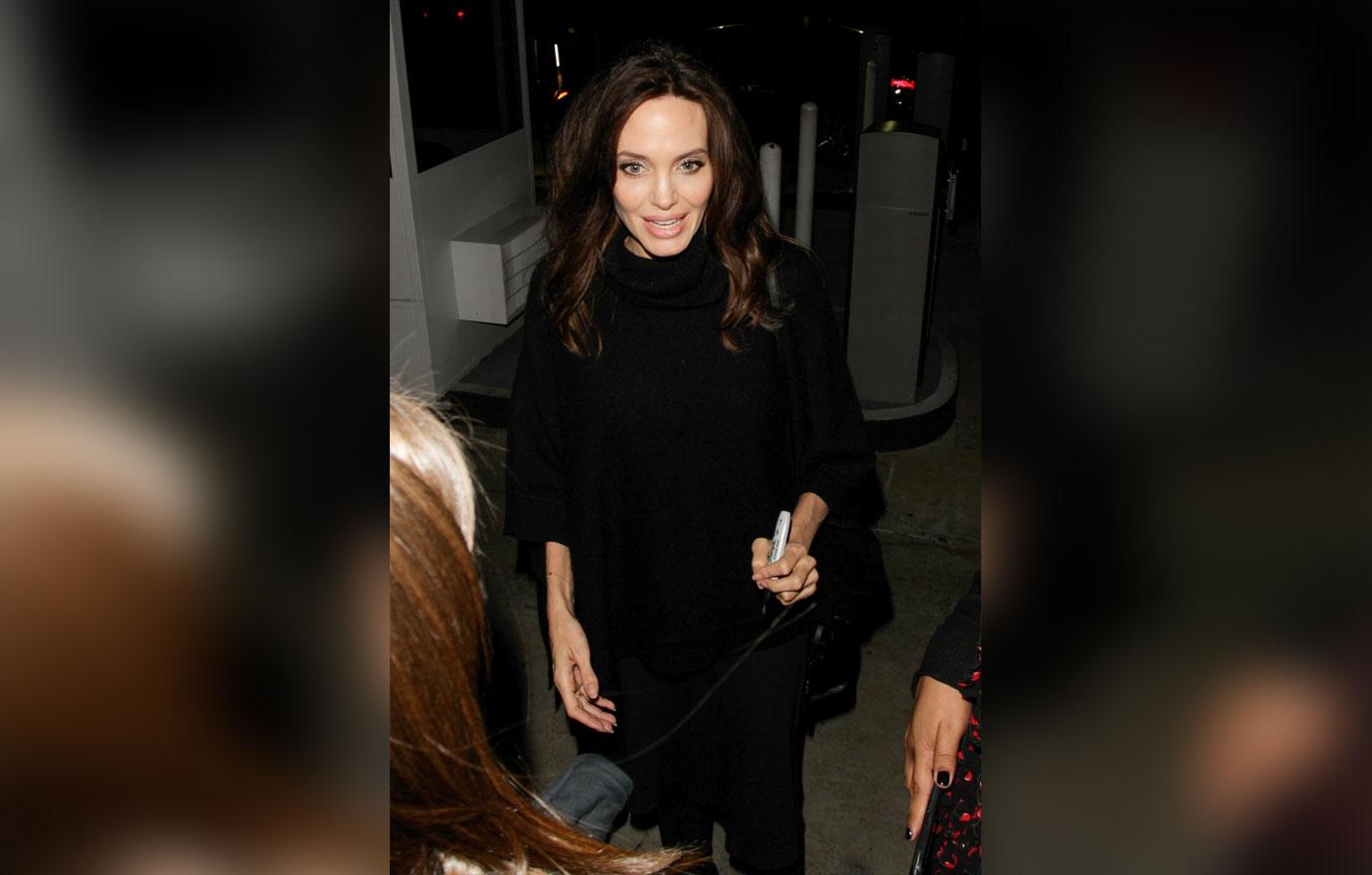 Angelina Jolie Meets Fans Despite Her Insomnia Battle