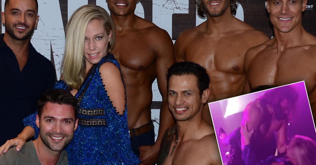 [VIDEO] Kendra Wilkinson Gets A Lap Dance From A Stripper In A Thong In