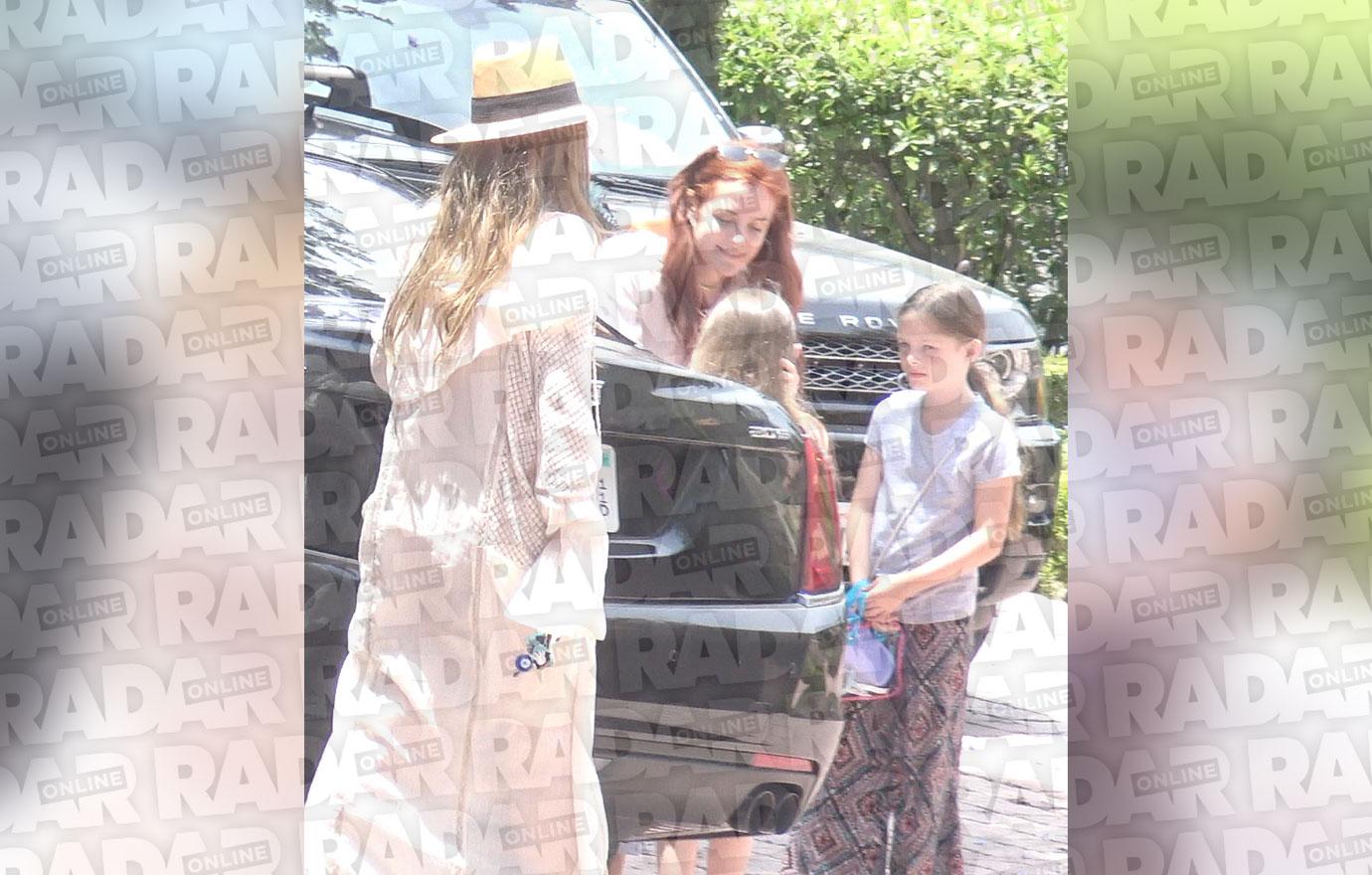 Lisa Marie Presley Divorce Kids First Sighting