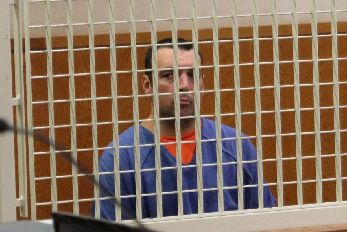 Chavez stood behind bars in a waiting room as he learned his fate.
