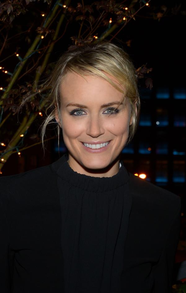 //taylor schilling th birthday at catch roof nyc