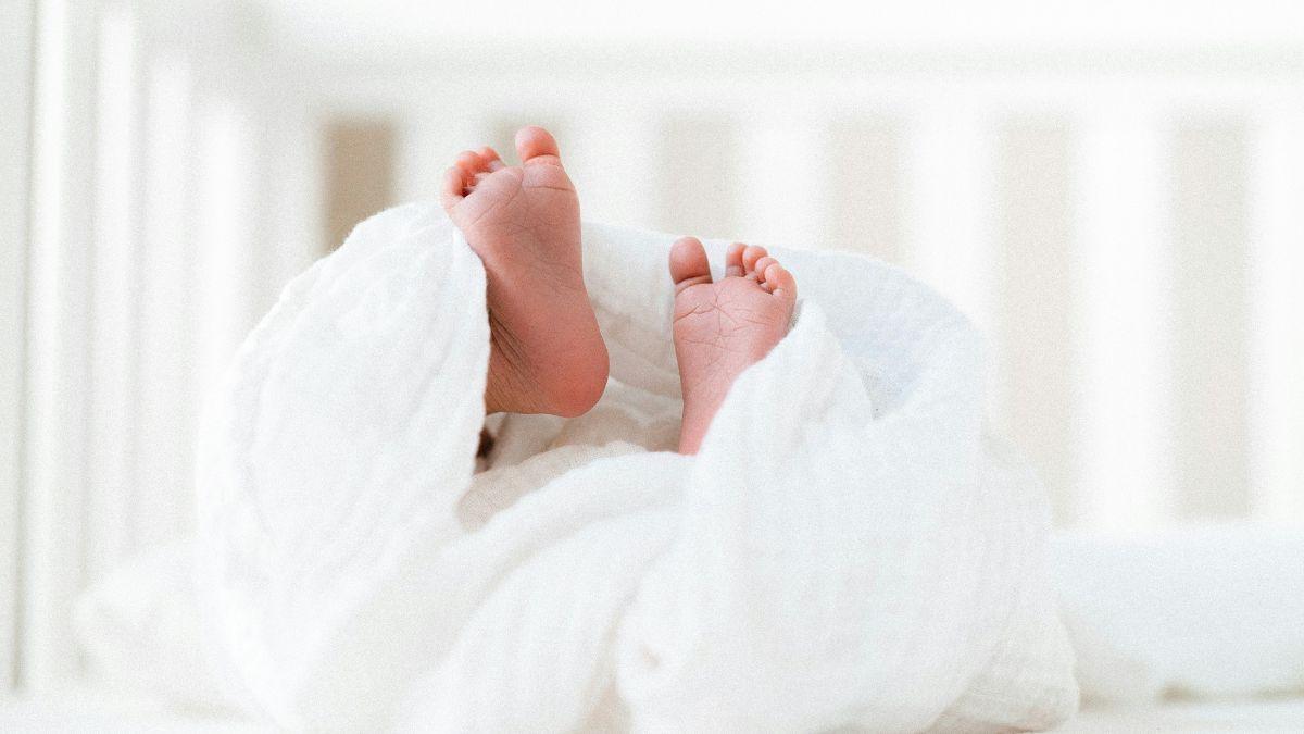 Photo of baby feet