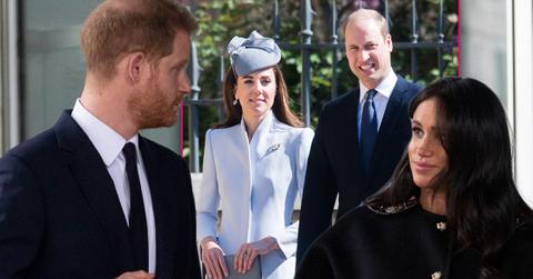 William & Kate Congratulate Meghan & Harry On Baby Amid Feud