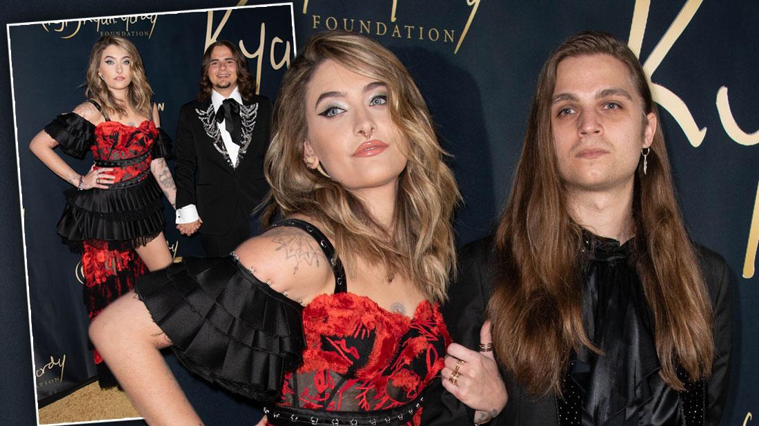 Paris Jackson Wears Sexy Red Dress To Event With Boyfriend