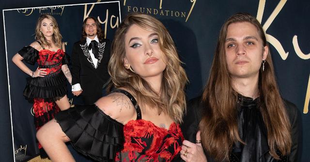 Paris Jackson Wears Sexy Red Dress To Event With Boyfriend