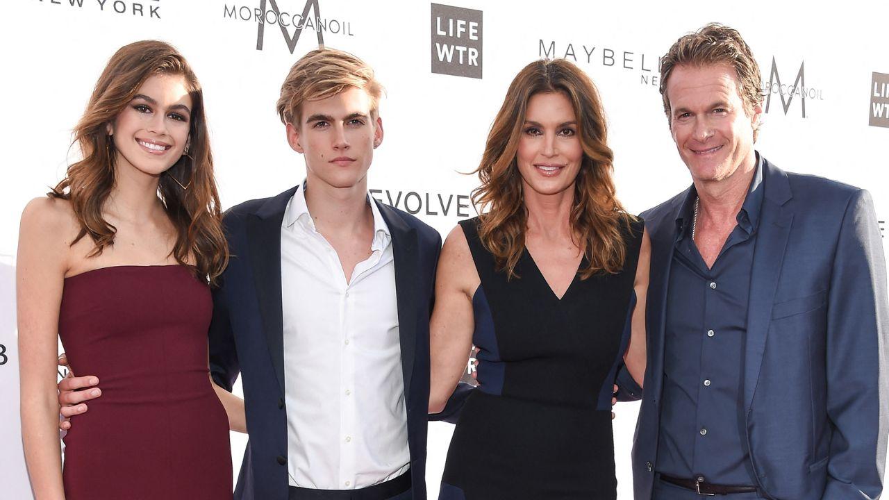 picture of Kaia Gerber, Presley Gerber, Cindy Crawford and Rande Gerber