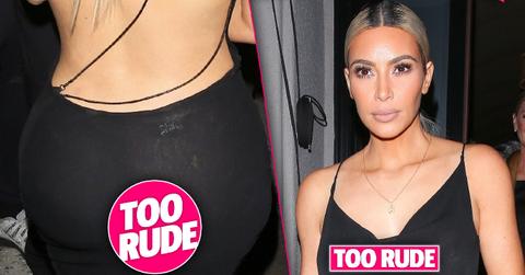 Kim Kardashian Shows Side Boob