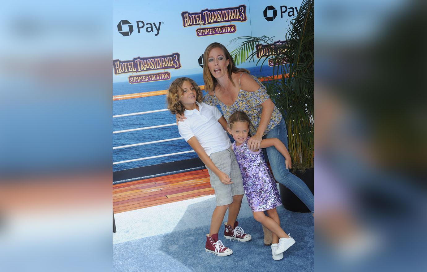 Kendra Wilkinson Takes Her Kids To Movie Premiere