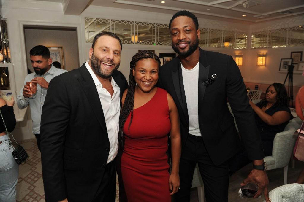 //David Grutman Chantel Cohen Dwyane Wade