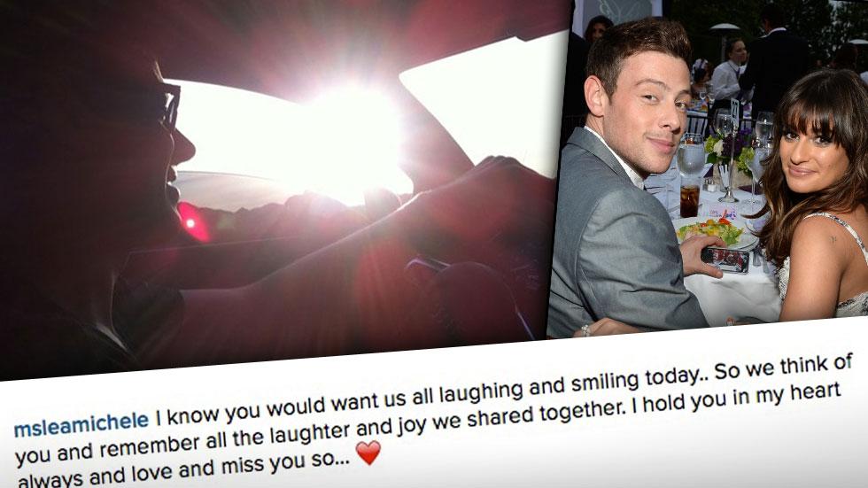 Lea Michele Remembers Corey Monteith On Second Anniversary Of His Death