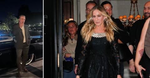 Composite photo of Chris Noth and Sarah Jessica Parker