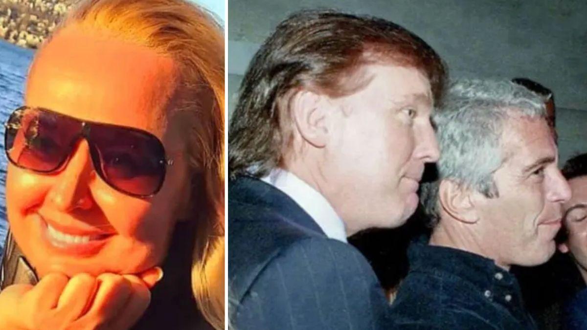 Photo of Beatrice Keul, Donald Trump and Jeffrey Epstein