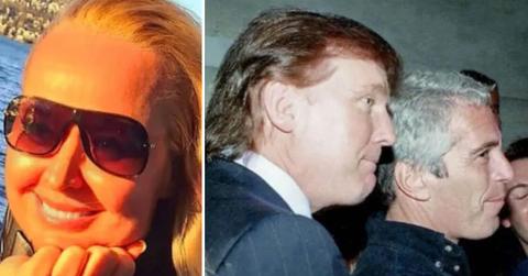 Photo of Beatrice Keul, Donald Trump and Jeffrey Epstein