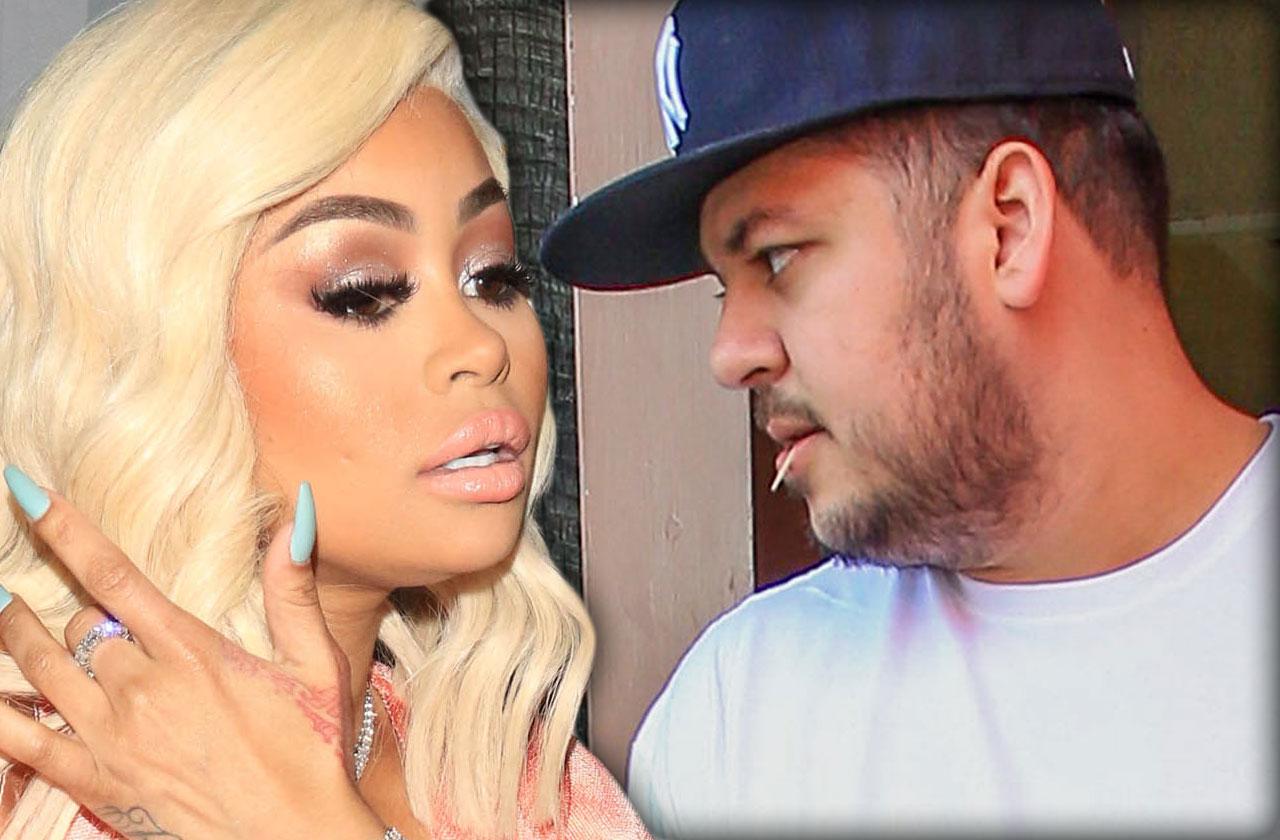 Blac Chyna Rob Kardashian Fight Dream Hawaii