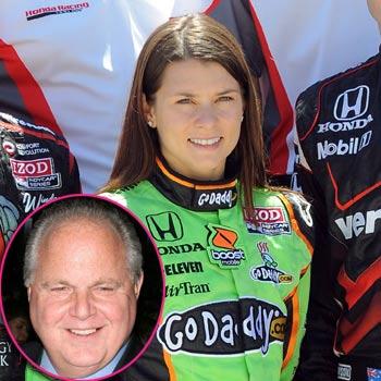 //rush limbaugh slams danica patrick wenn