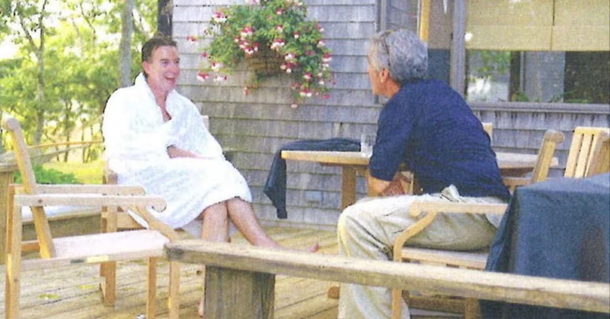 Photo of Lord Peter Mandelson and Jeffrey Epstein