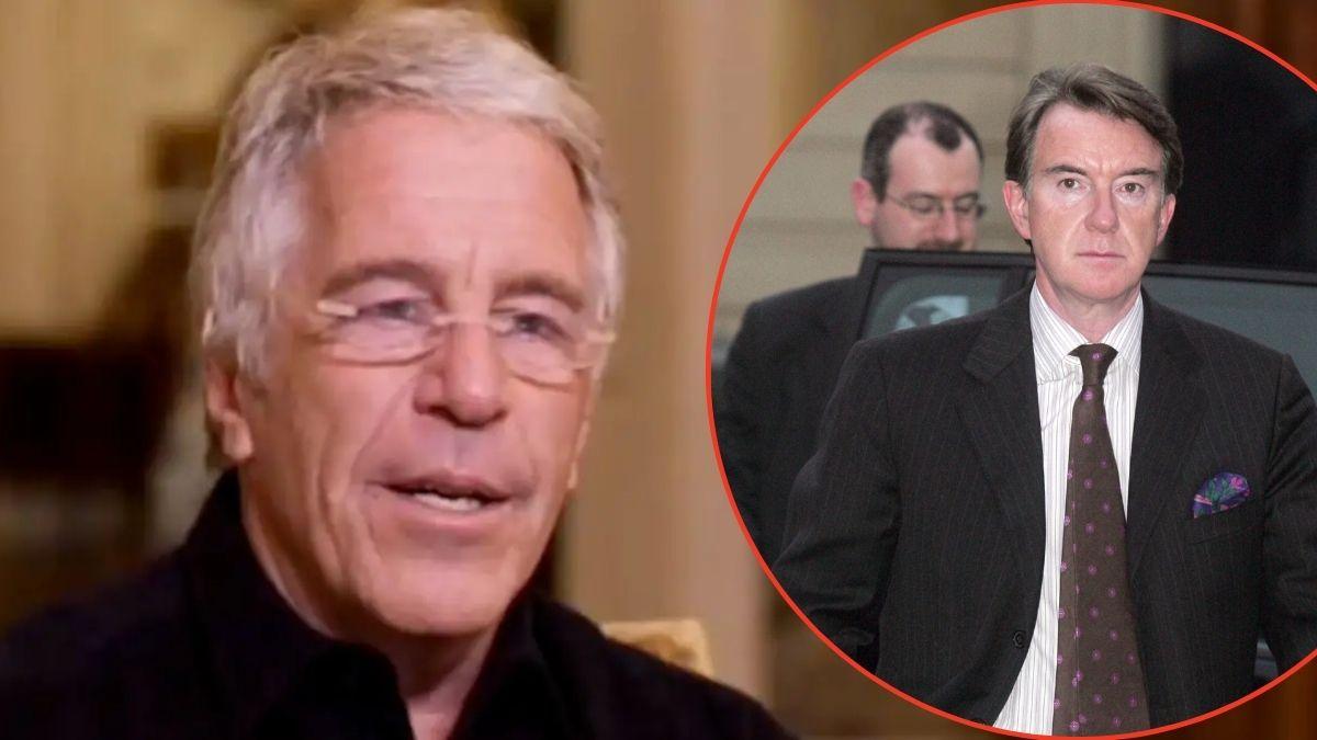 Photo of Jeffrey Epstein and Peter Mandelson