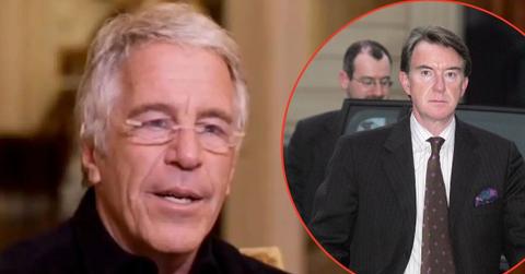 Photo of Jeffrey Epstein and Peter Mandelson