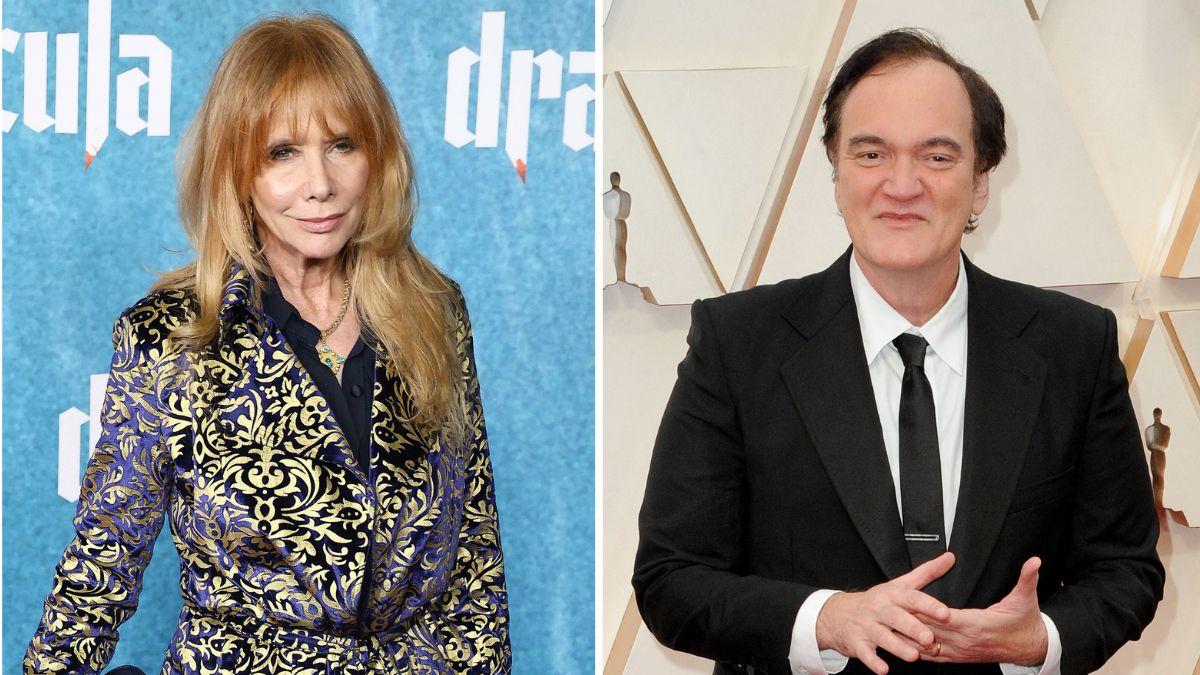 image of Rosanna Arquette and Quentin Tarantino