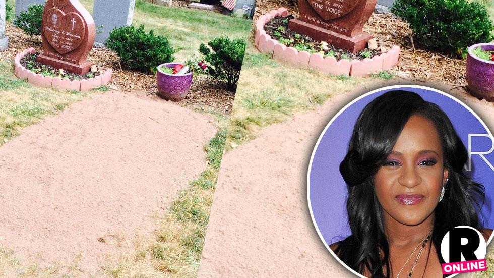 Bobbi Kristina Brown Grave Photos