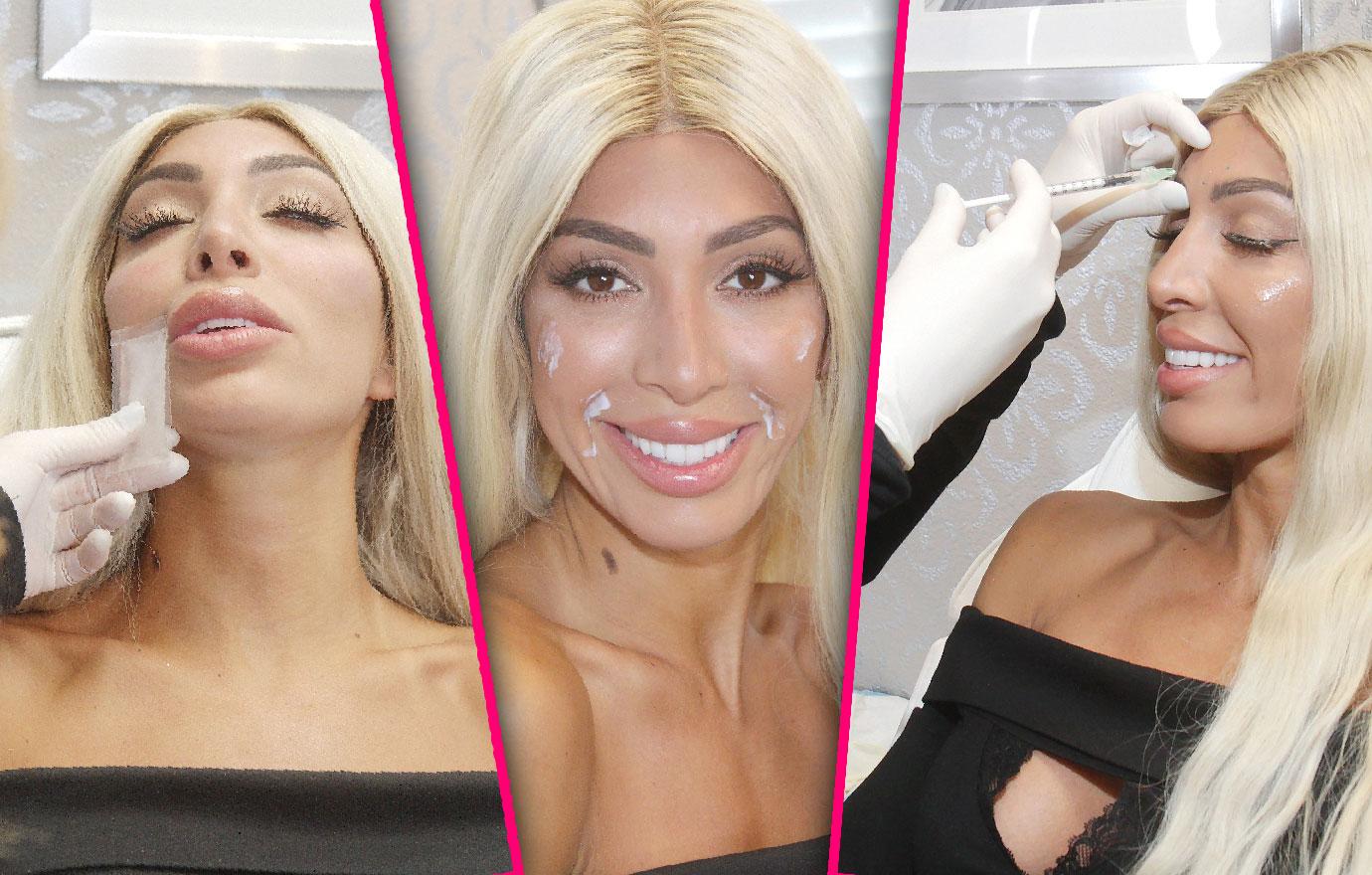 Farrah Abraham Gets More Plastic Surgery Botox Cheek Fillers