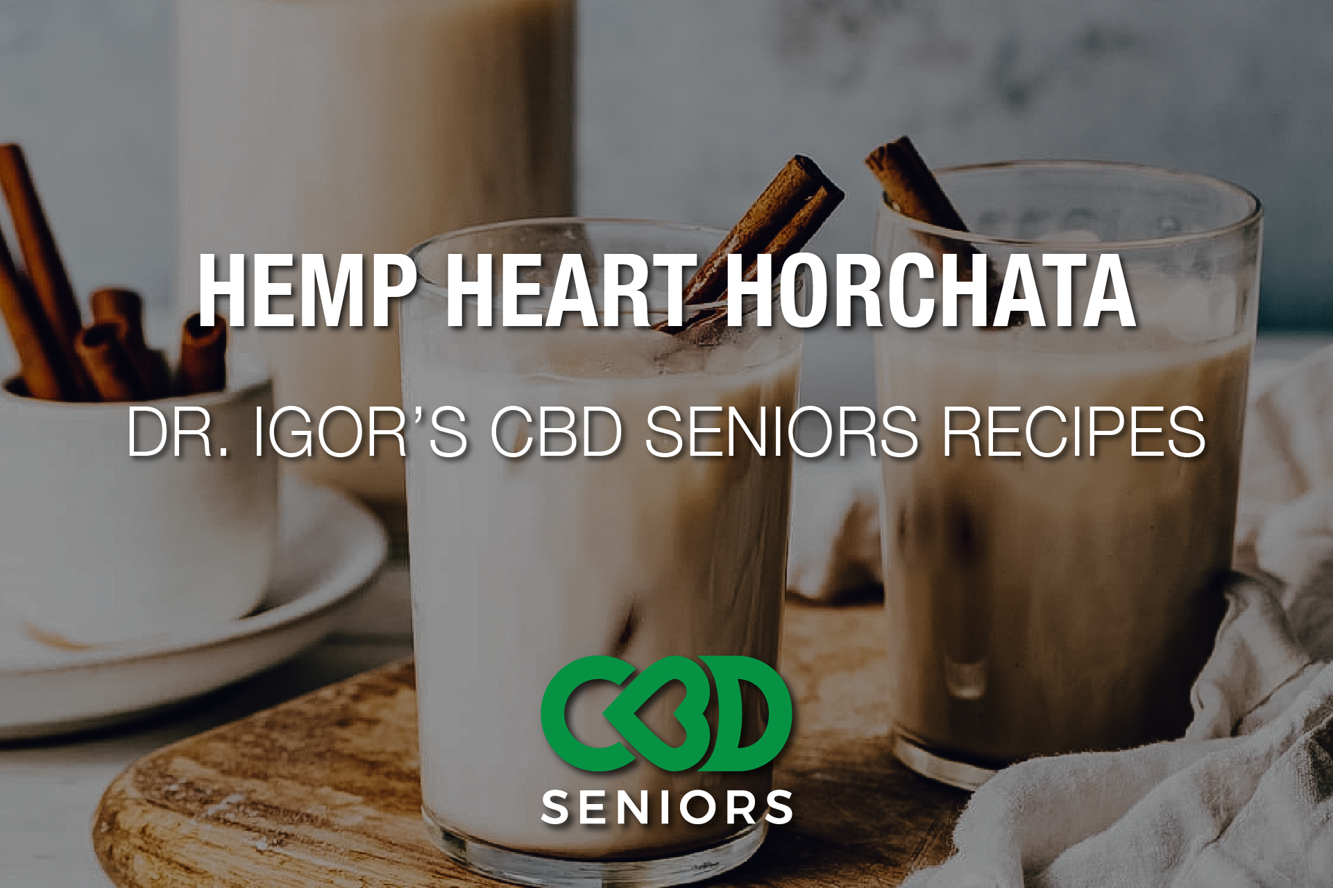 Dr. Igor’s Hemp Heart Horchata Recipe