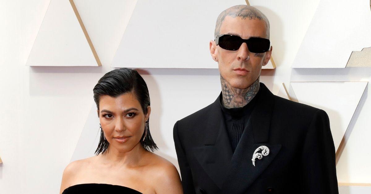 Kourtney Kardashian's Travis Barker Engraved Underwear: Photo