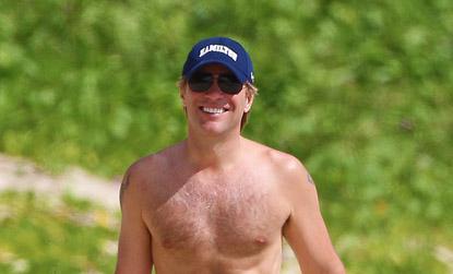 //jon bon jovi shirtless hawaii