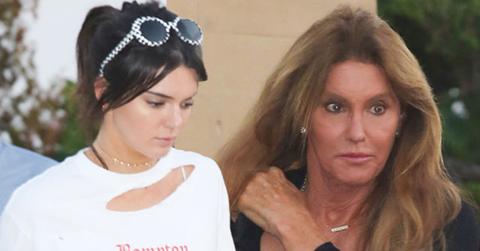 //kendall jenner comforts caitlyn jenner show cancelled pp