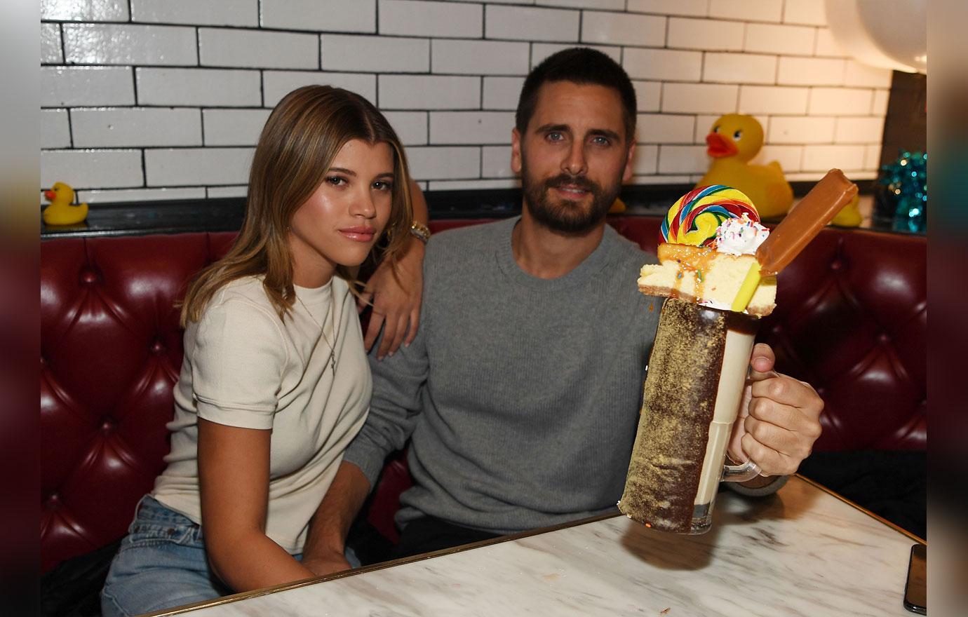 Scott Disick And Sofia Richie Have Dinner In Las Vegas Sugar Factory