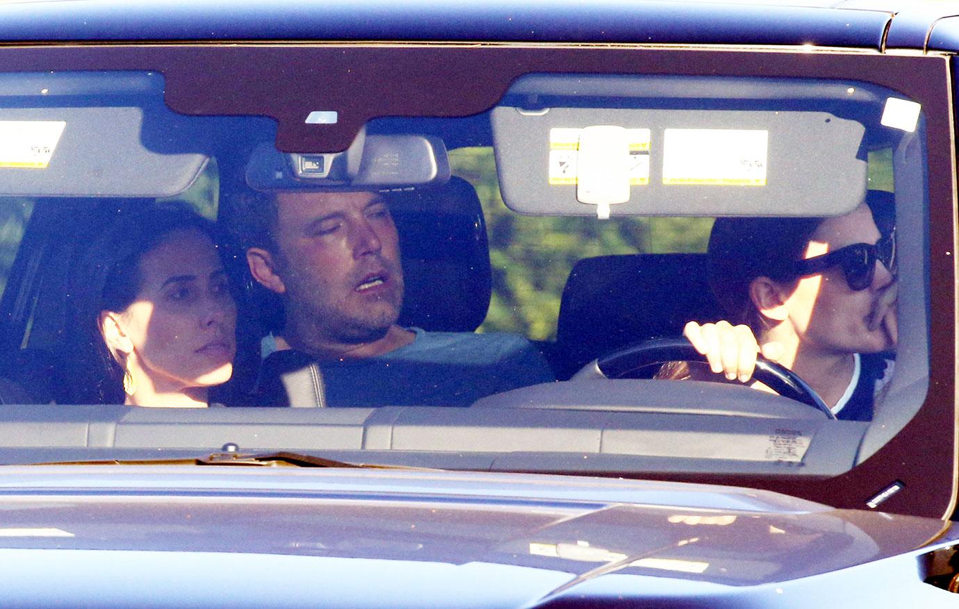 Ben Affleck Rehab Booze Bender Last Week