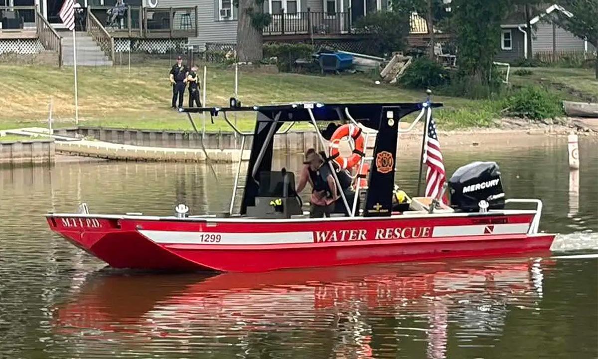 Stevenson was reportedly driving 80 mph in a no wake zone.