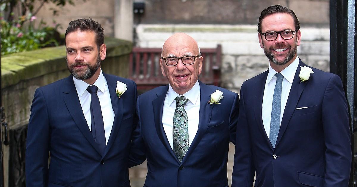 Photo of James Murdoch, Rupert Murdoch, Lachlan Murdoch