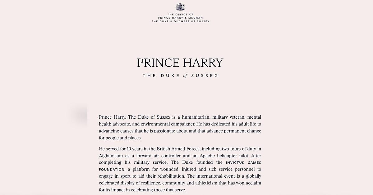 prince harry meghan markles sussex com harry