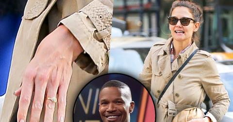 Katie Holmes Jamie Foxx Engaged Rumors Ring NYC