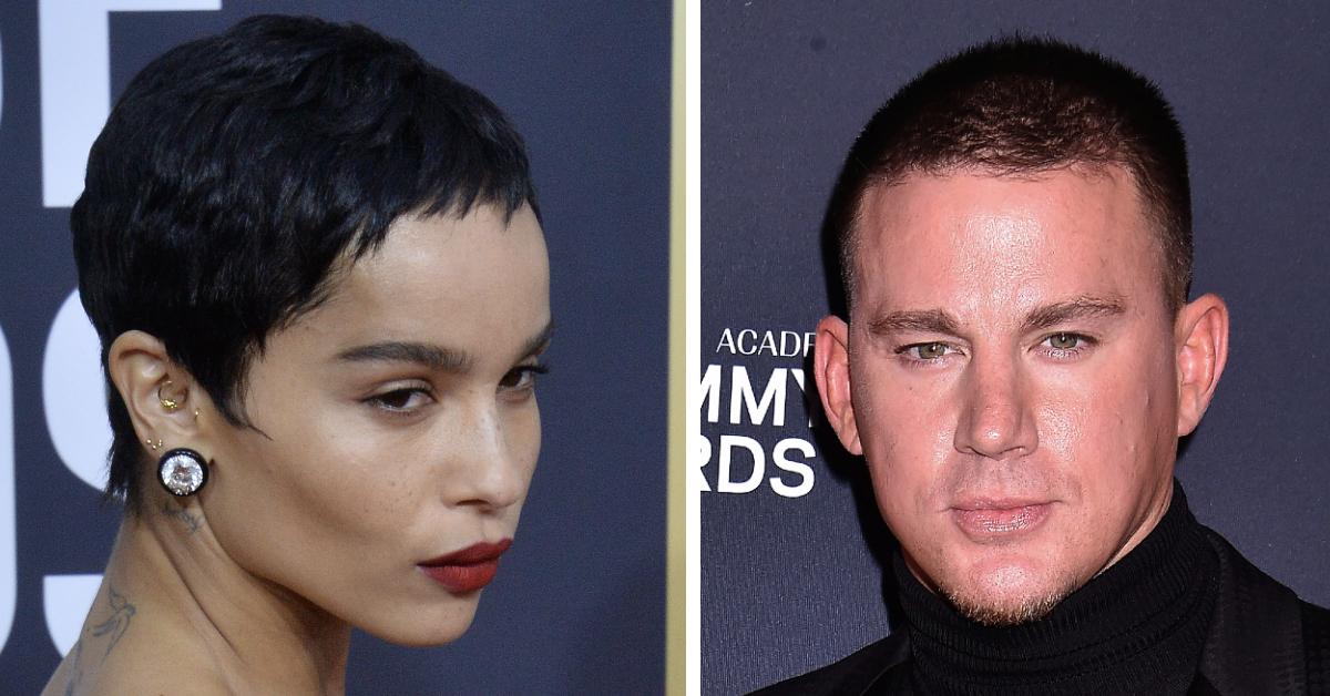 zoe kravitz with channing tatum pp