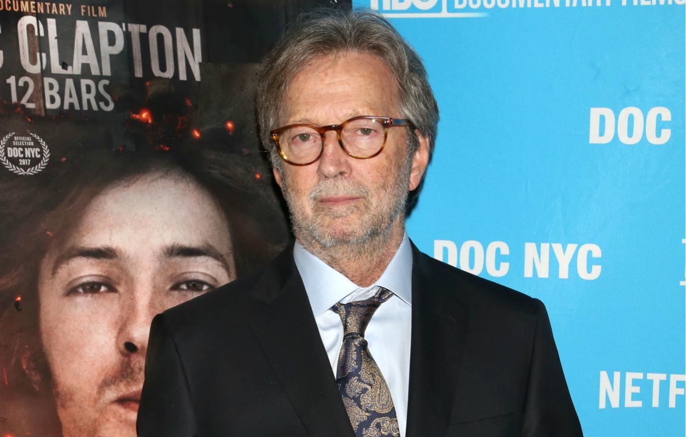 Eric Clapton also had a secret celebrity baby.