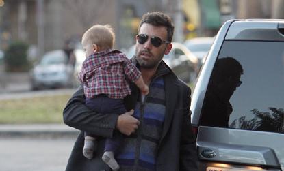 //ben affleck baby samuel jennifer garner kids dinner