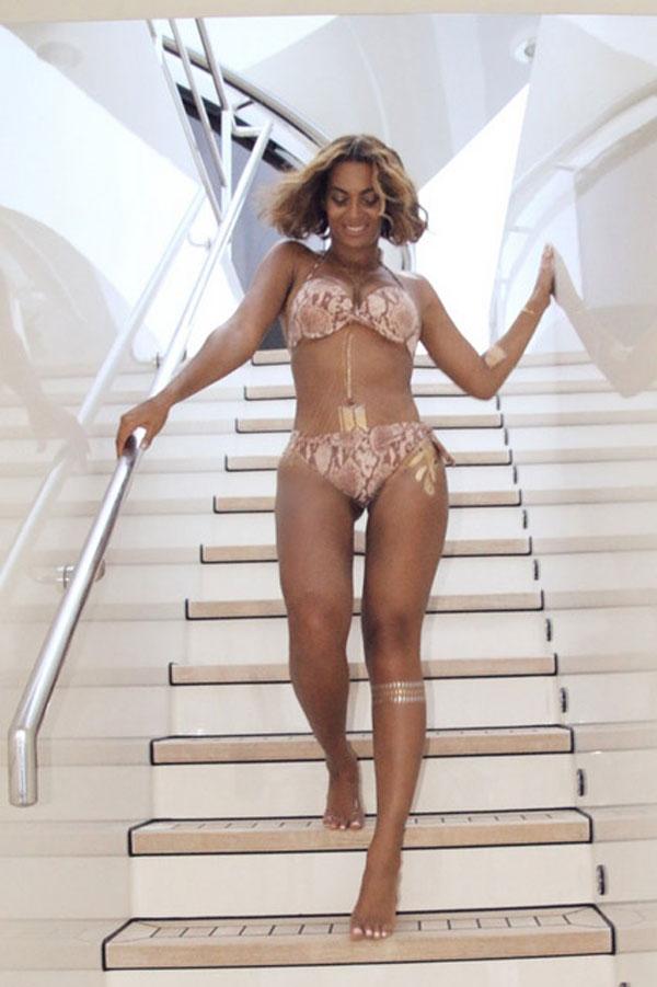 Beyonce Butt Bathing Suit Gained Weight Met Gala