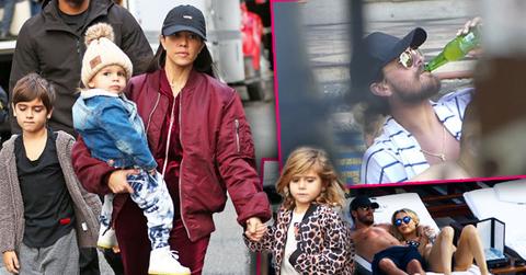 //Scott Disick Drunk Kourtney Kardashian Kids pp