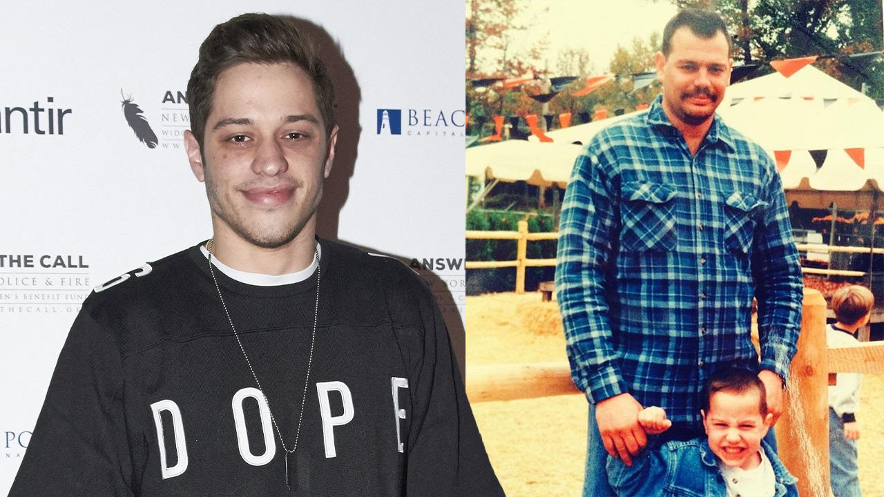Pete Davidson lost his father, Scott, at 7 years old.