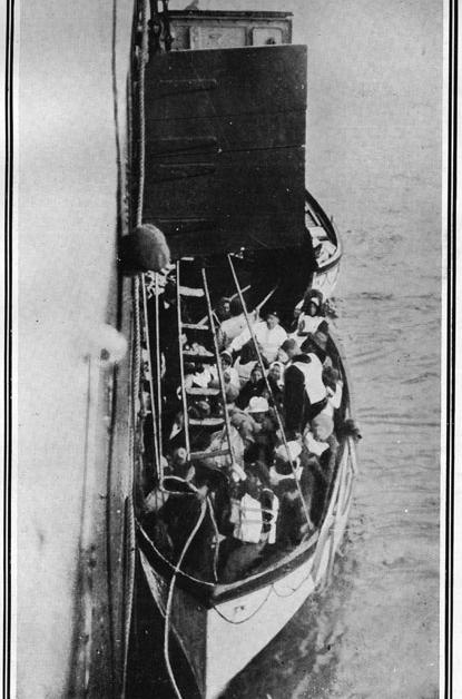 Black And White Photographs Of The Titanic And Passengers