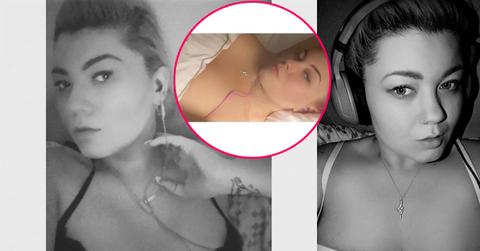 Amber Portwood naked pics in nothing but bra on Instagram