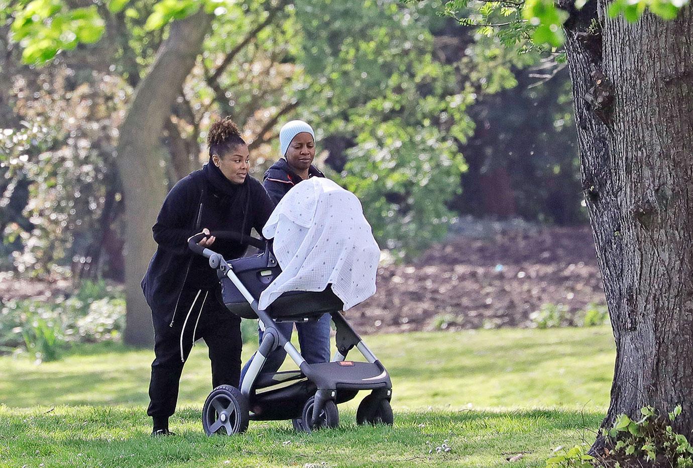 Janet Jackson Steps Out With Son After Split Wissam Al Mana