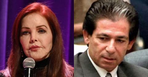 Priscilla Presley admits she hid her romance with Robert Kardashian to protect her famous last name.