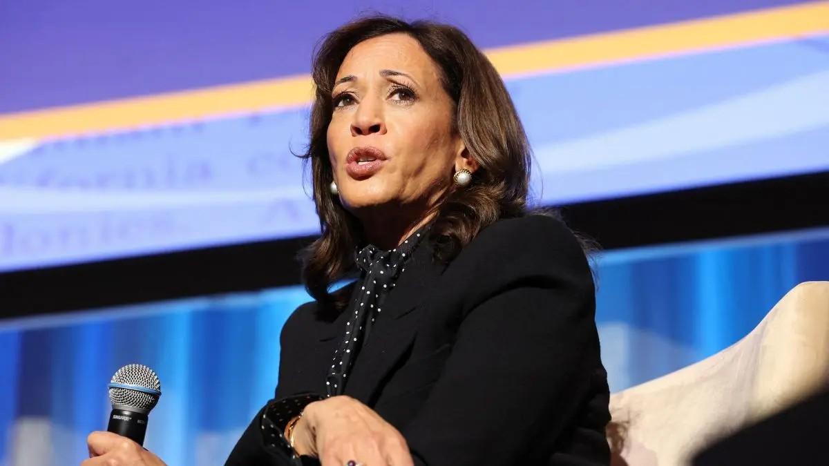 Kamala Harris was mocked over a pep talk she gave a group of WNBA players before a game.